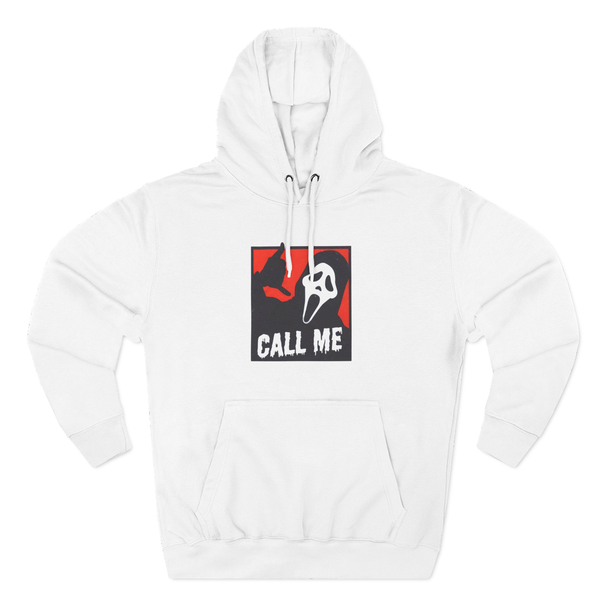 Ghostface CALL ME Three-Panel Fleece Hoodie