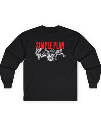 Simple Plan Live Skeleton Unisex Ultra Cotton Long Sleeve Tee