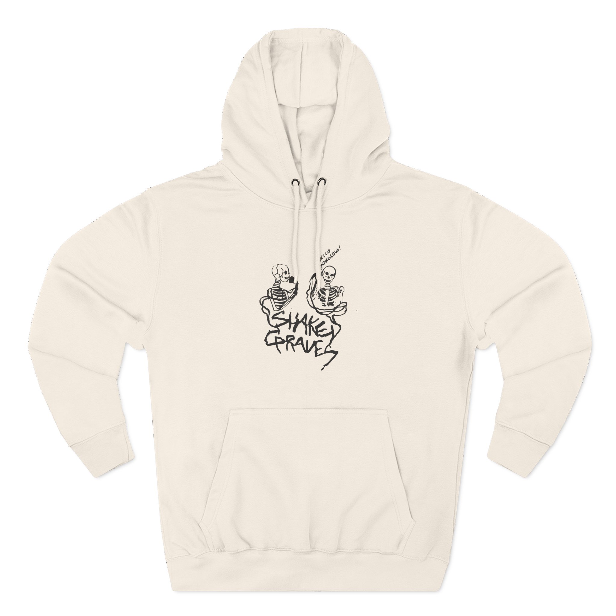 Shakey Graves Hello Gorgeous? Three-Panel Fleece Hoodie