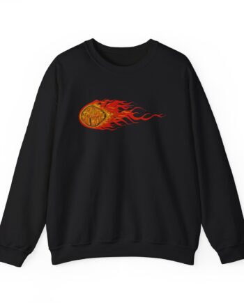 Show Me the Body Ttw Flame Unisex Heavy Blend™ Crewneck Sweatshirt