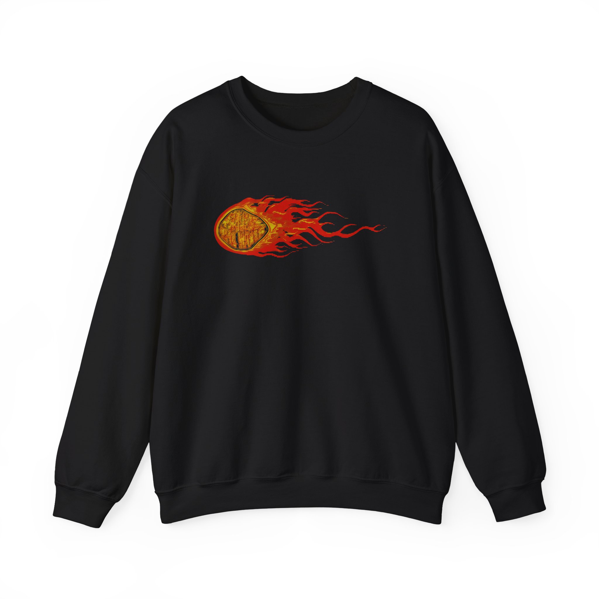 Show Me the Body Ttw Flame Unisex Heavy Blendâ„¢ Crewneck Sweatshirt