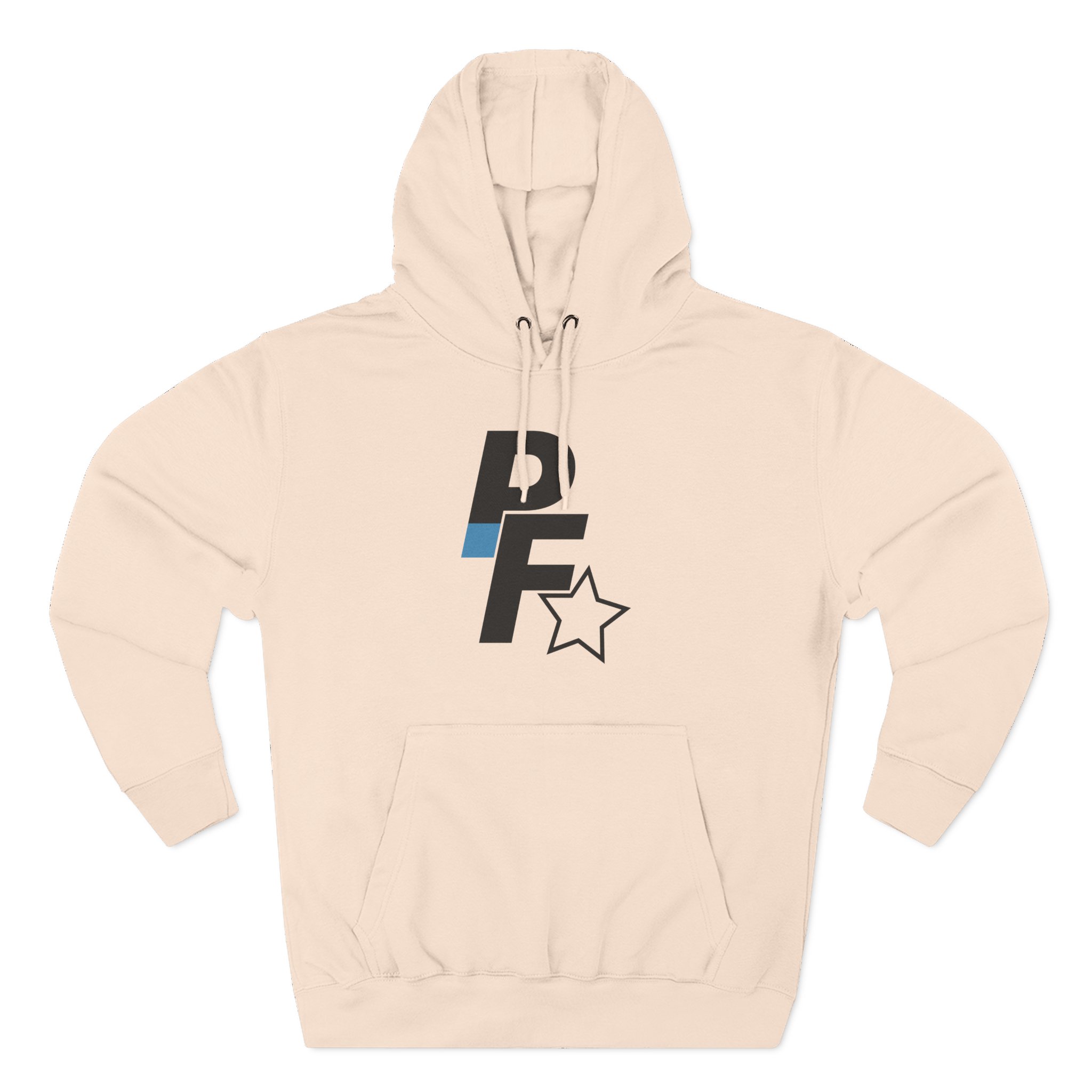 Xavier Wulf Pinkflamingousa Three-Panel Fleece Hoodie