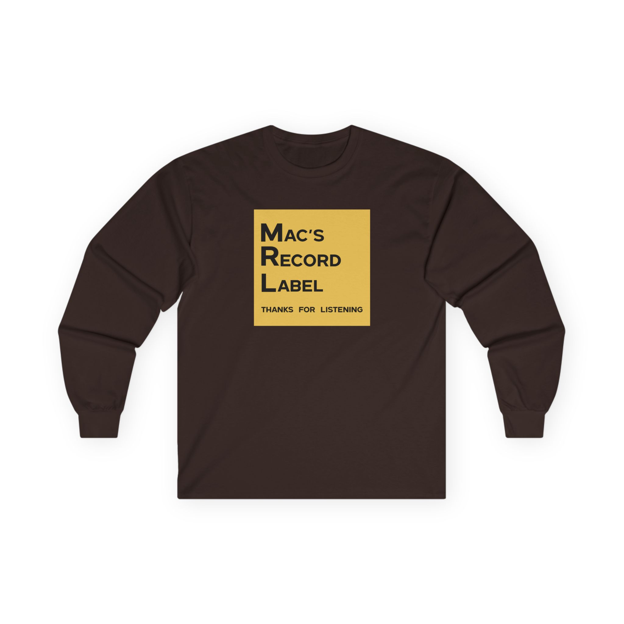 Mac Demarco Label Logo Unisex Ultra Cotton Long Sleeve Tee
