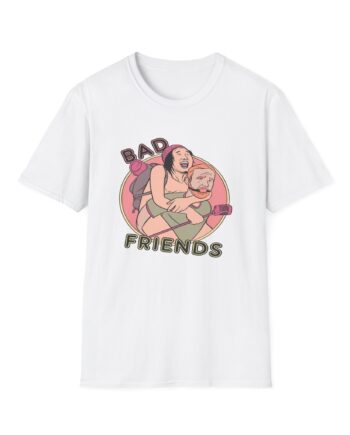 Andrew Santino Piggy Back Bad Friends Podcast Unisex Softstyle T-Shirt