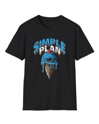 Simple Plan Ice Cream Unisex Softstyle T-Shirt