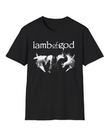 Lamb of God Live Photo Unisex Softstyle T-Shirt