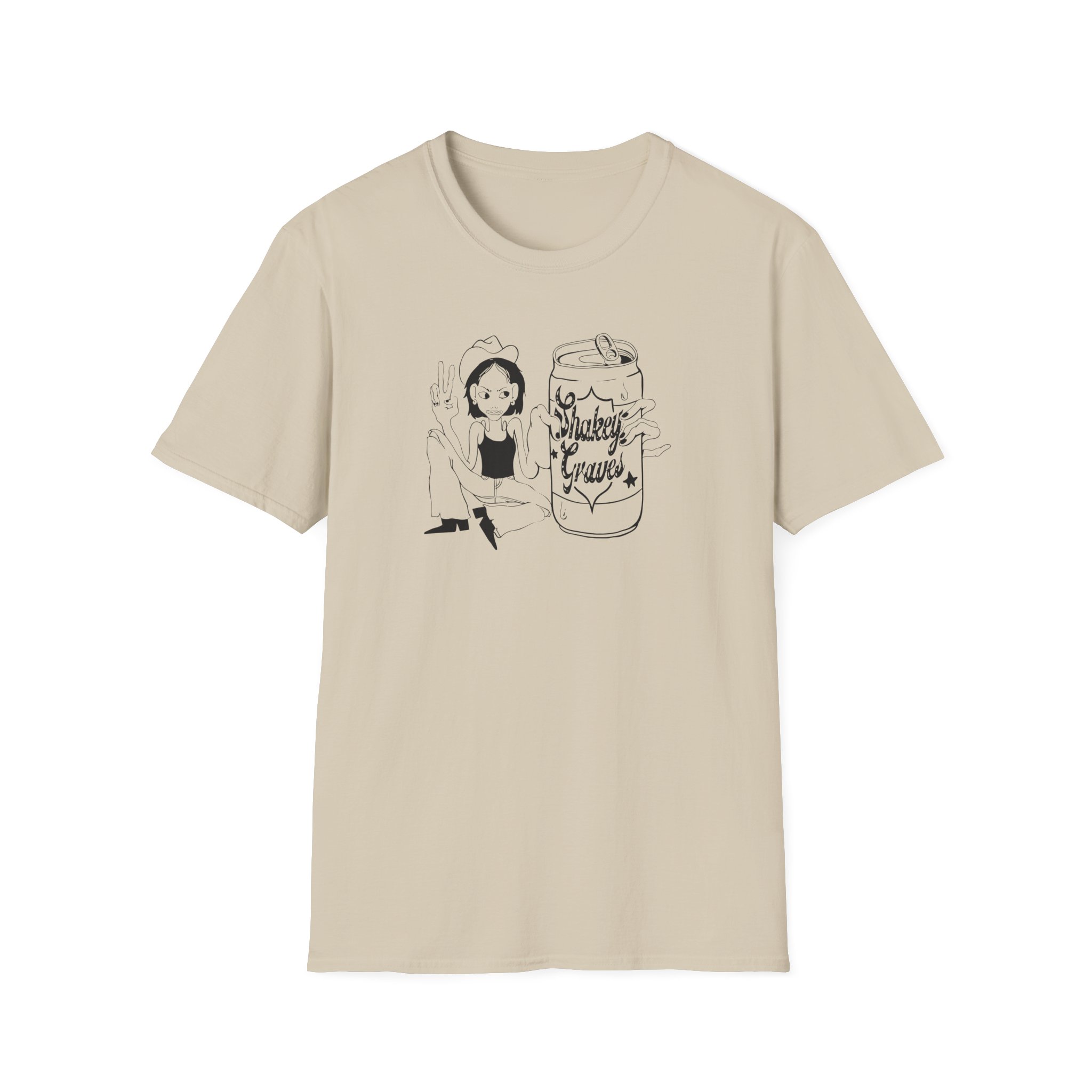 Shakey Graves Unisex Softstyle T-Shirt