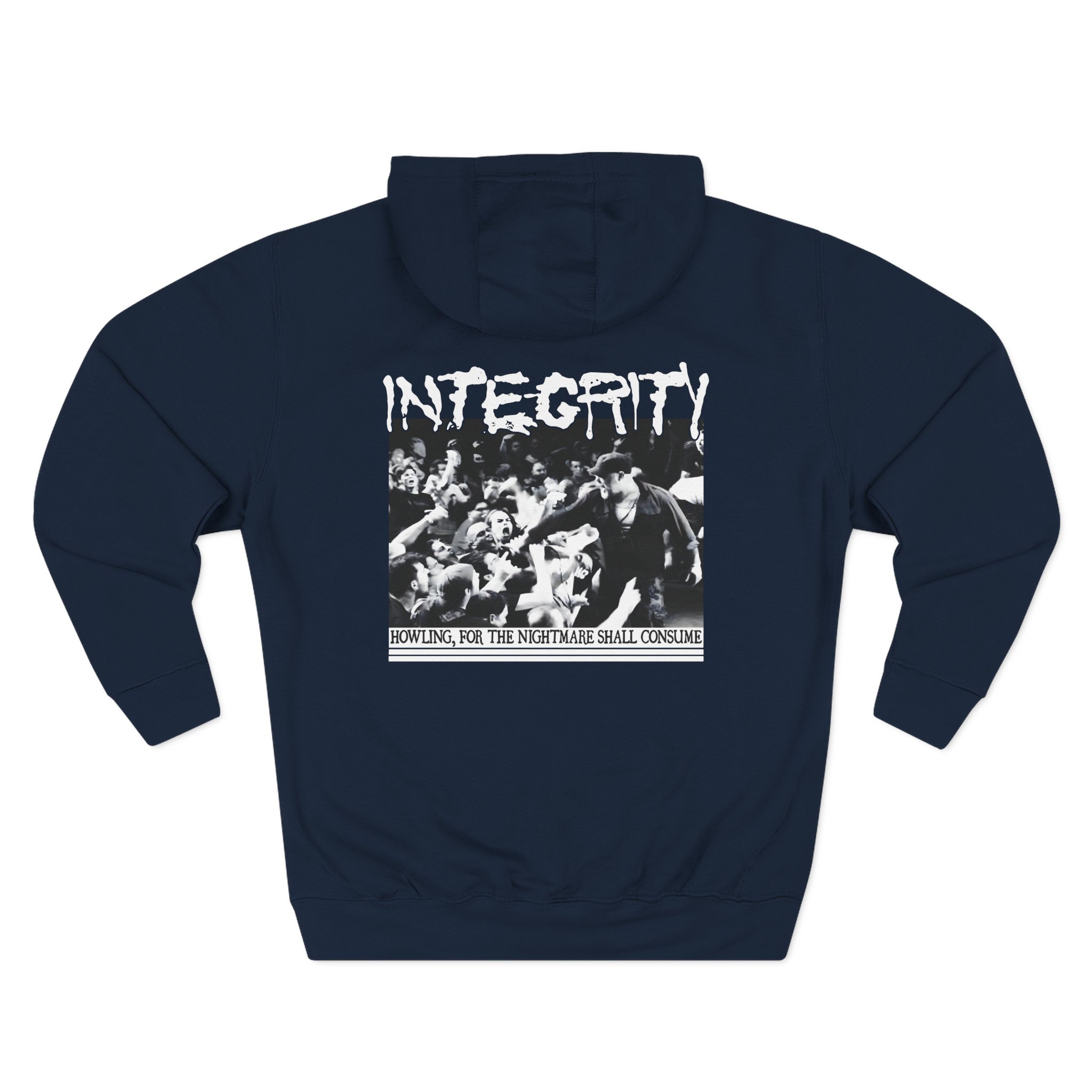 Integrity Logo Three-Panel Fleece Hoodie
