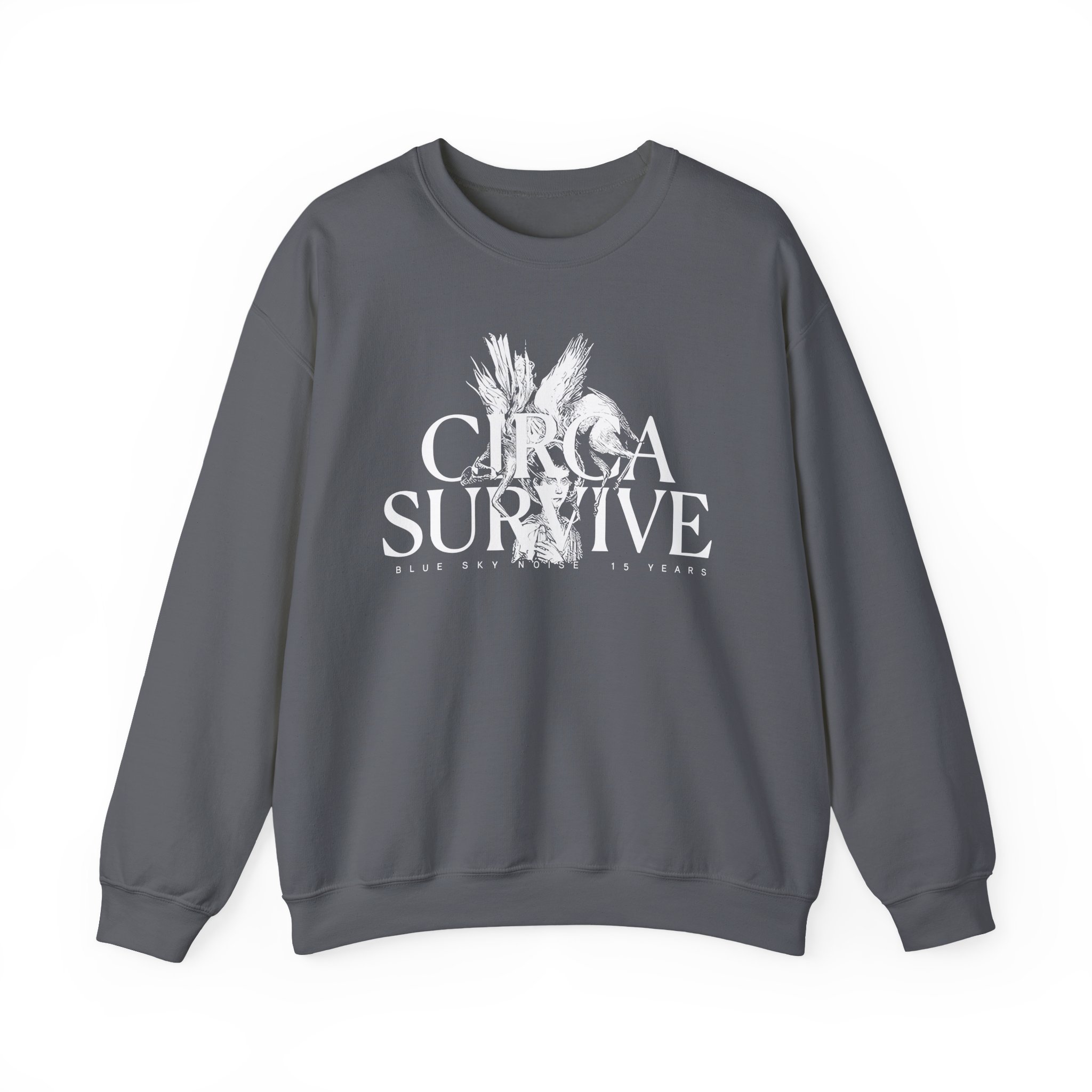 Circa Survive BSN15 Unisex Heavy Blendâ„¢ Crewneck Sweatshirt