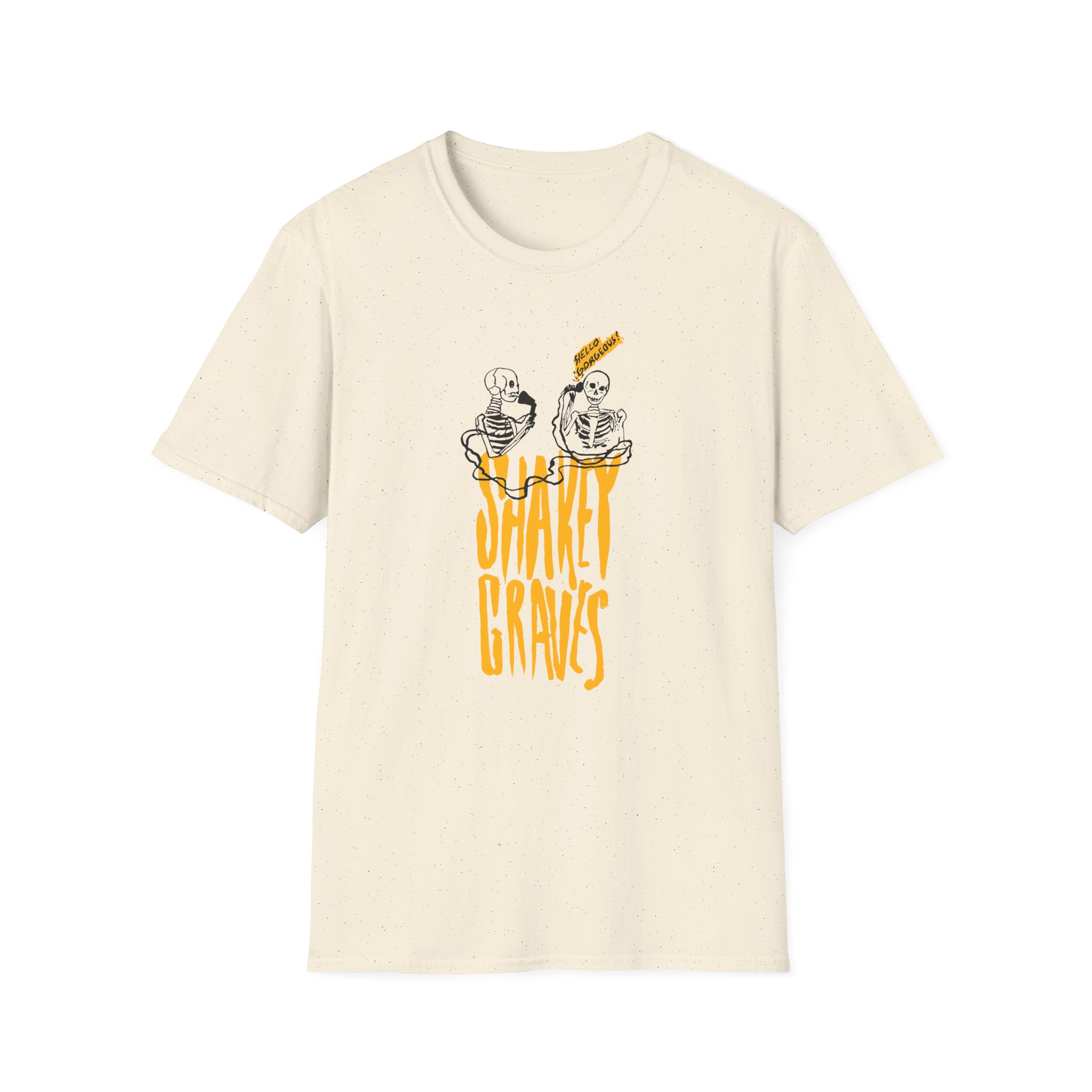 Shakey Graves Hello Gorgeous? Unisex Softstyle T-Shirt