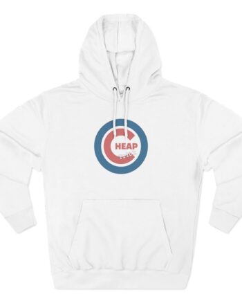 Cheap Trick Stacked Logo Three-Panel Fleece Hoodie