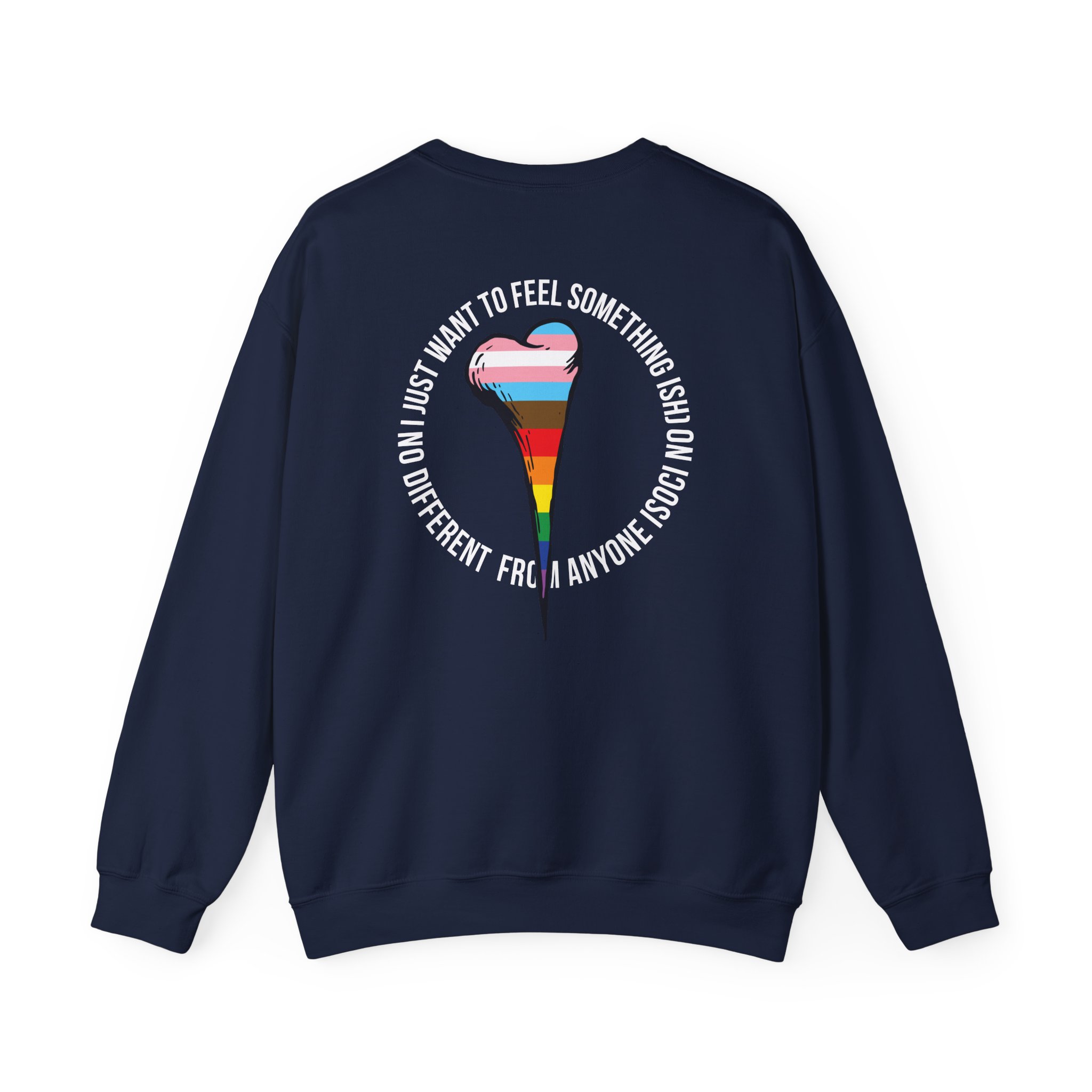 The Used to Feel Something Unisex Heavy Blendâ„¢ Crewneck Sweatshirt