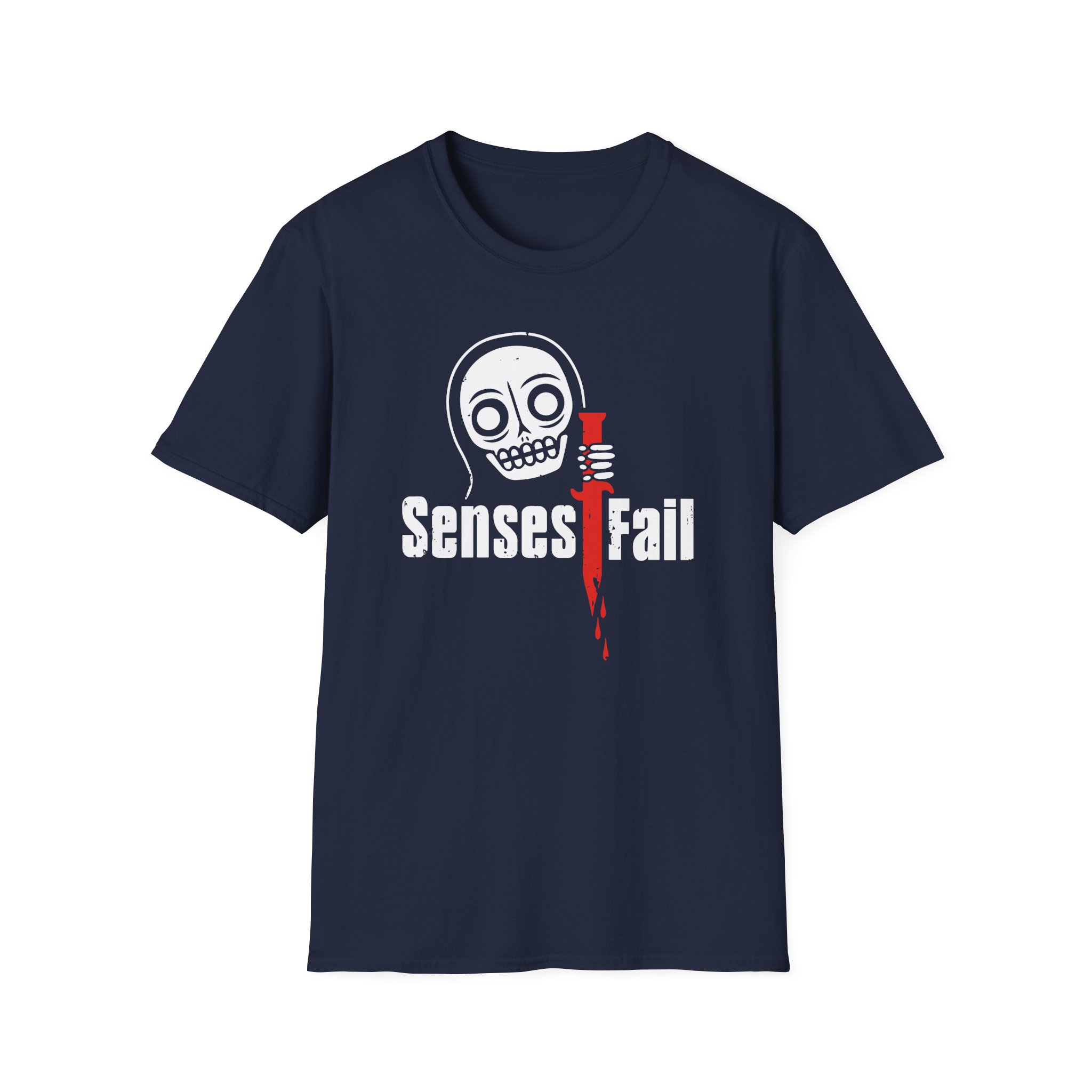 Senses Fail Knife Unisex Softstyle T-Shirt
