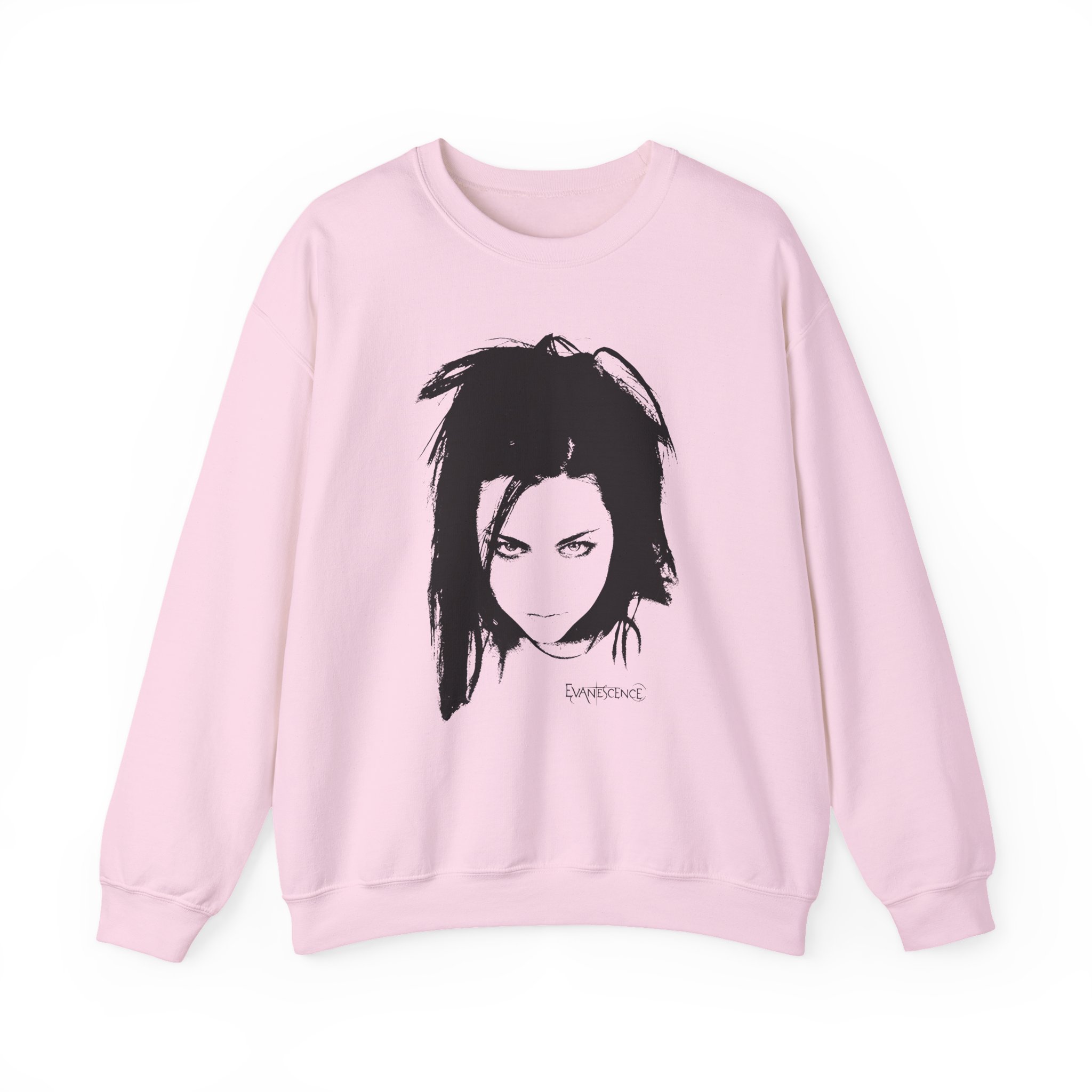Evanescence Amy Face Unisex Heavy Blendâ„¢ Crewneck Sweatshirt