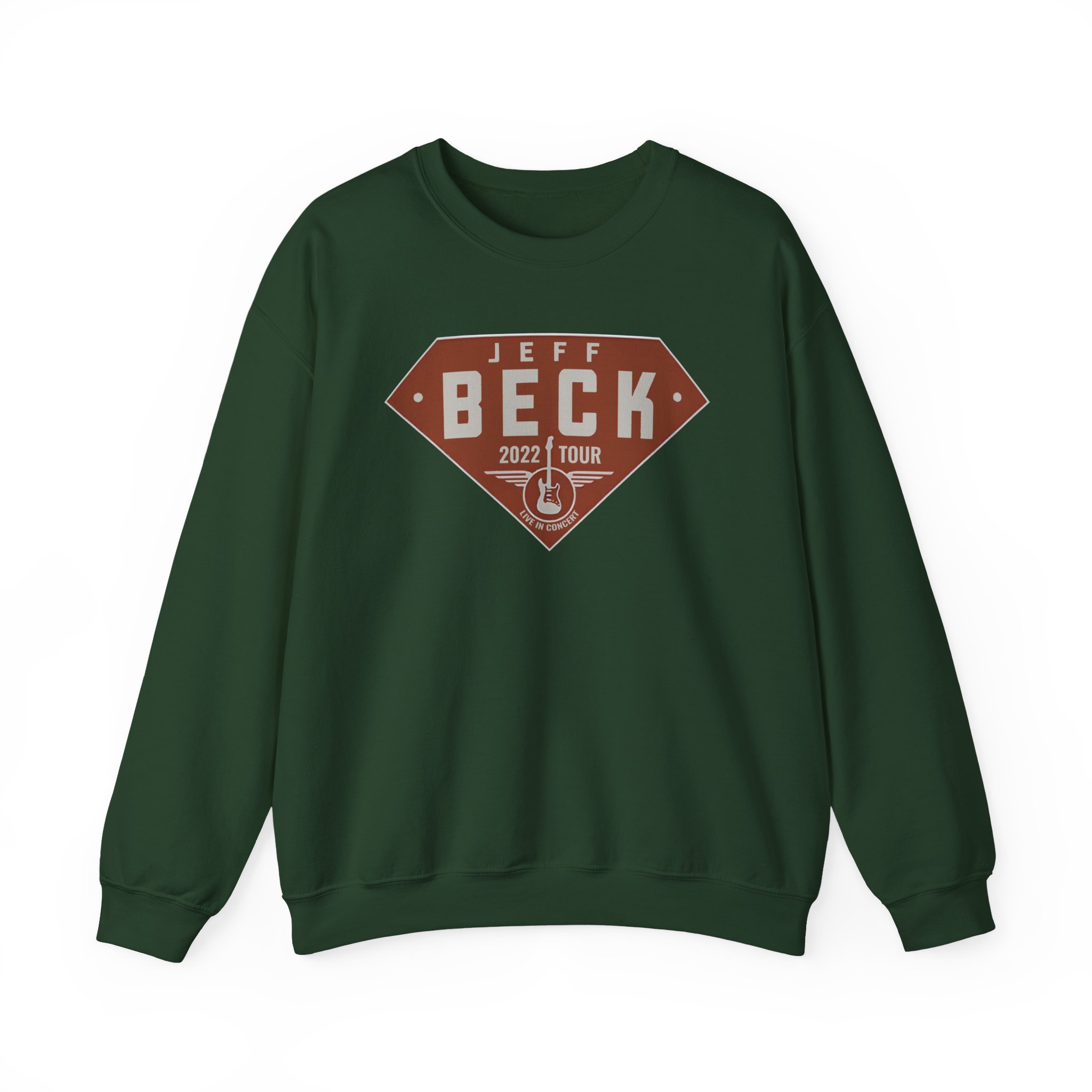 Jeff Beck Live in Concert Unisex Heavy Blendâ„¢ Crewneck Sweatshirt