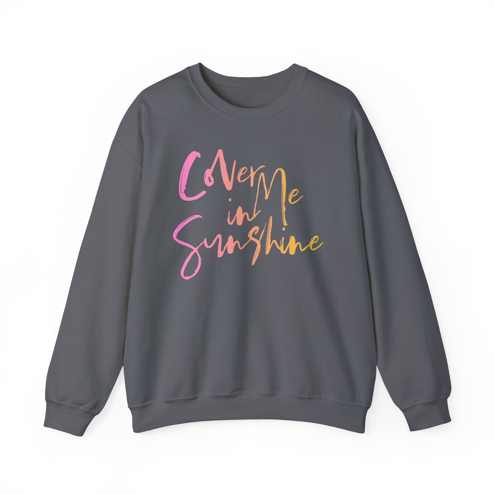 P!nk Gradient Cover Me in Sunshine Unisex Heavy Blendâ„¢ Crewneck Sweatshirt