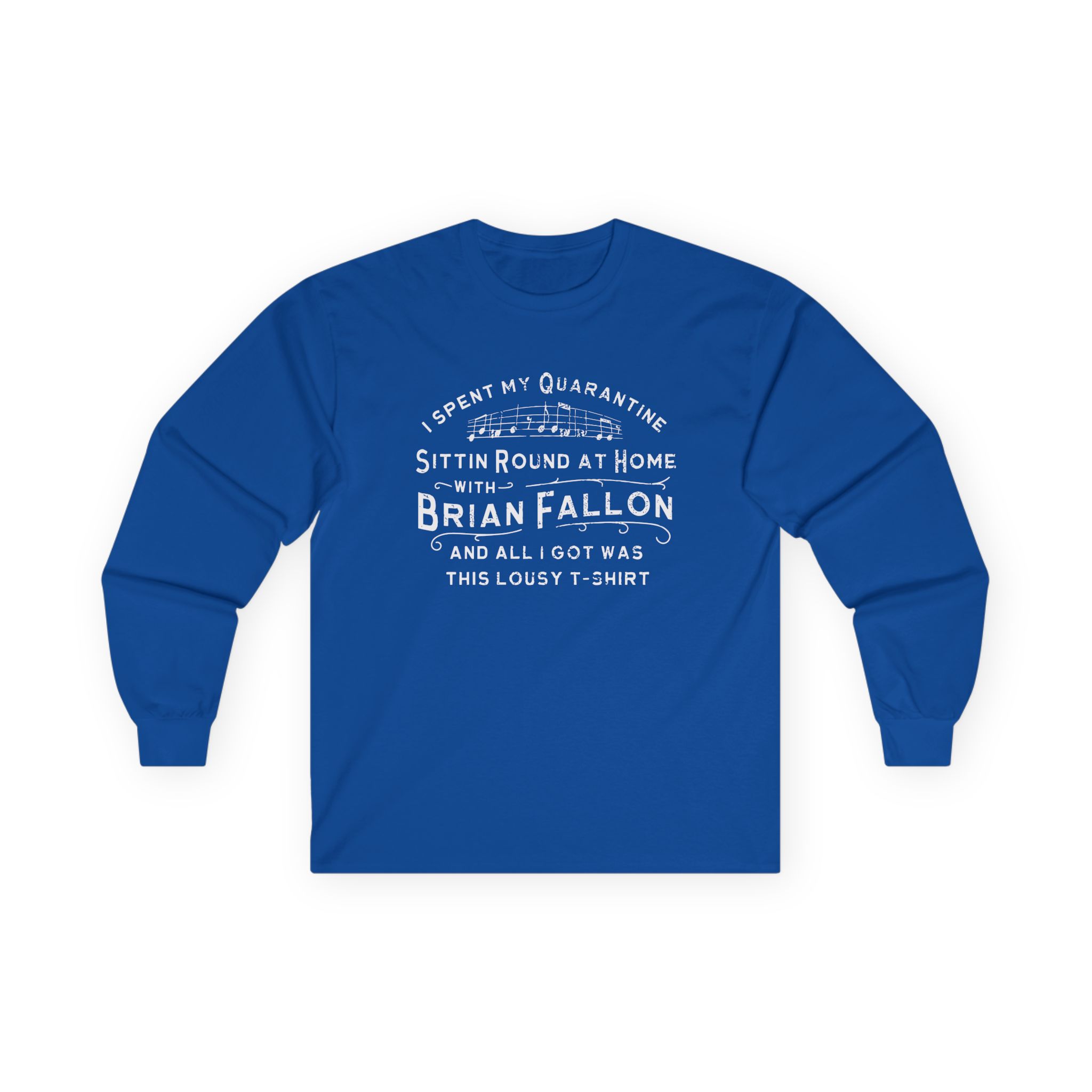 Brian Fallon Sittin Round Unisex Ultra Cotton Long Sleeve Tee