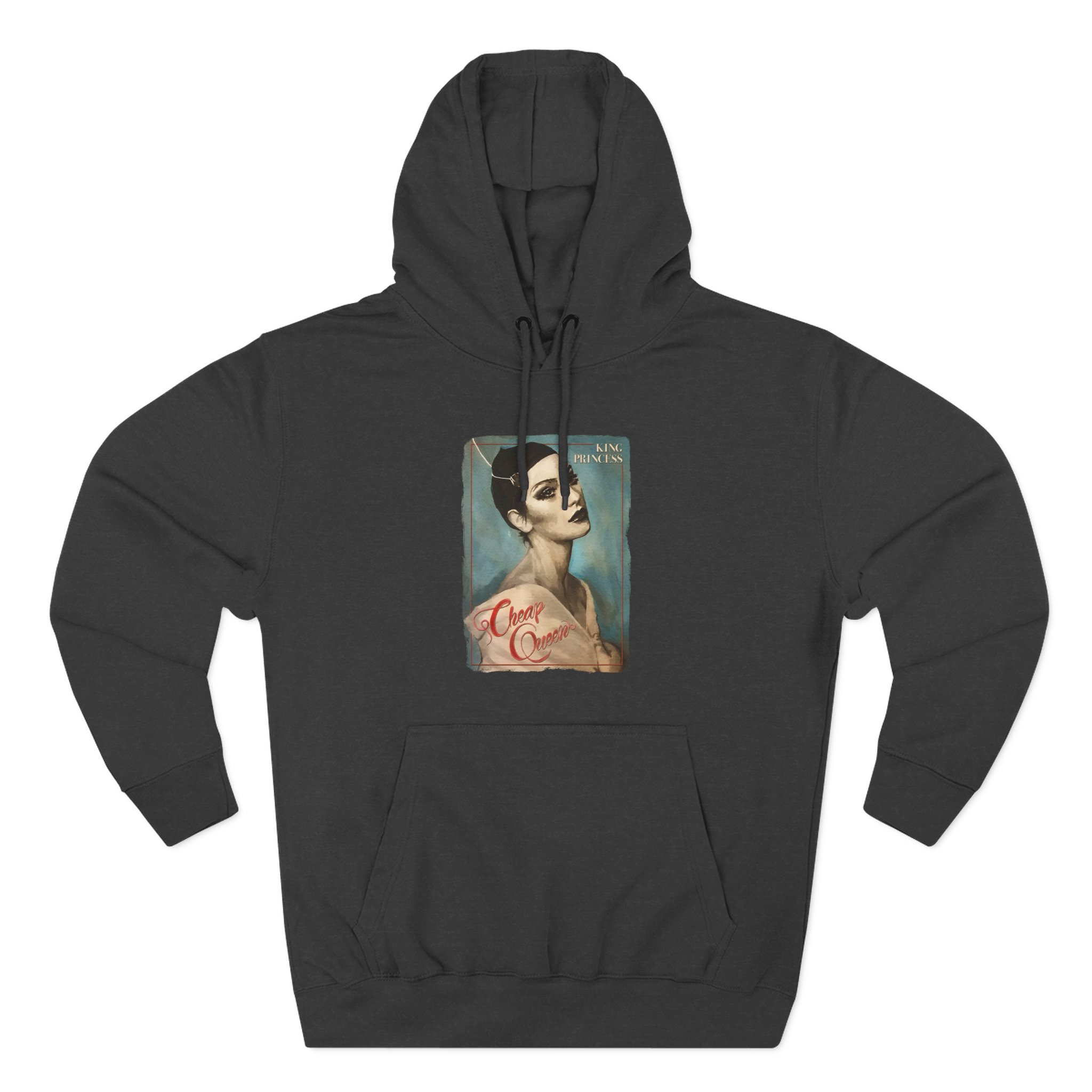 King Princess Cheap Queen Three-Panel Fleece Hoodie