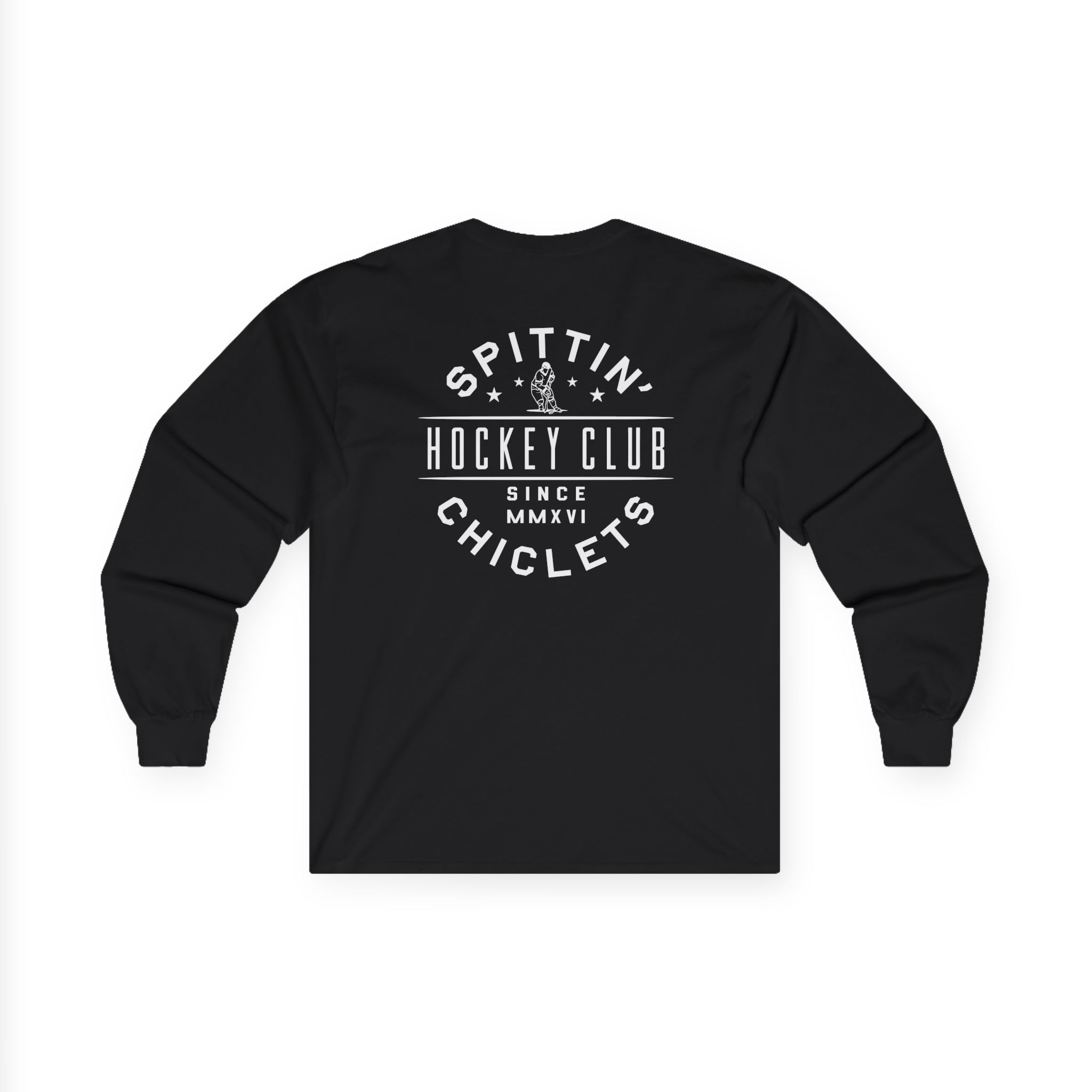 Spittin Chiclets Hockey Helmet Unisex Ultra Cotton Long Sleeve Tee