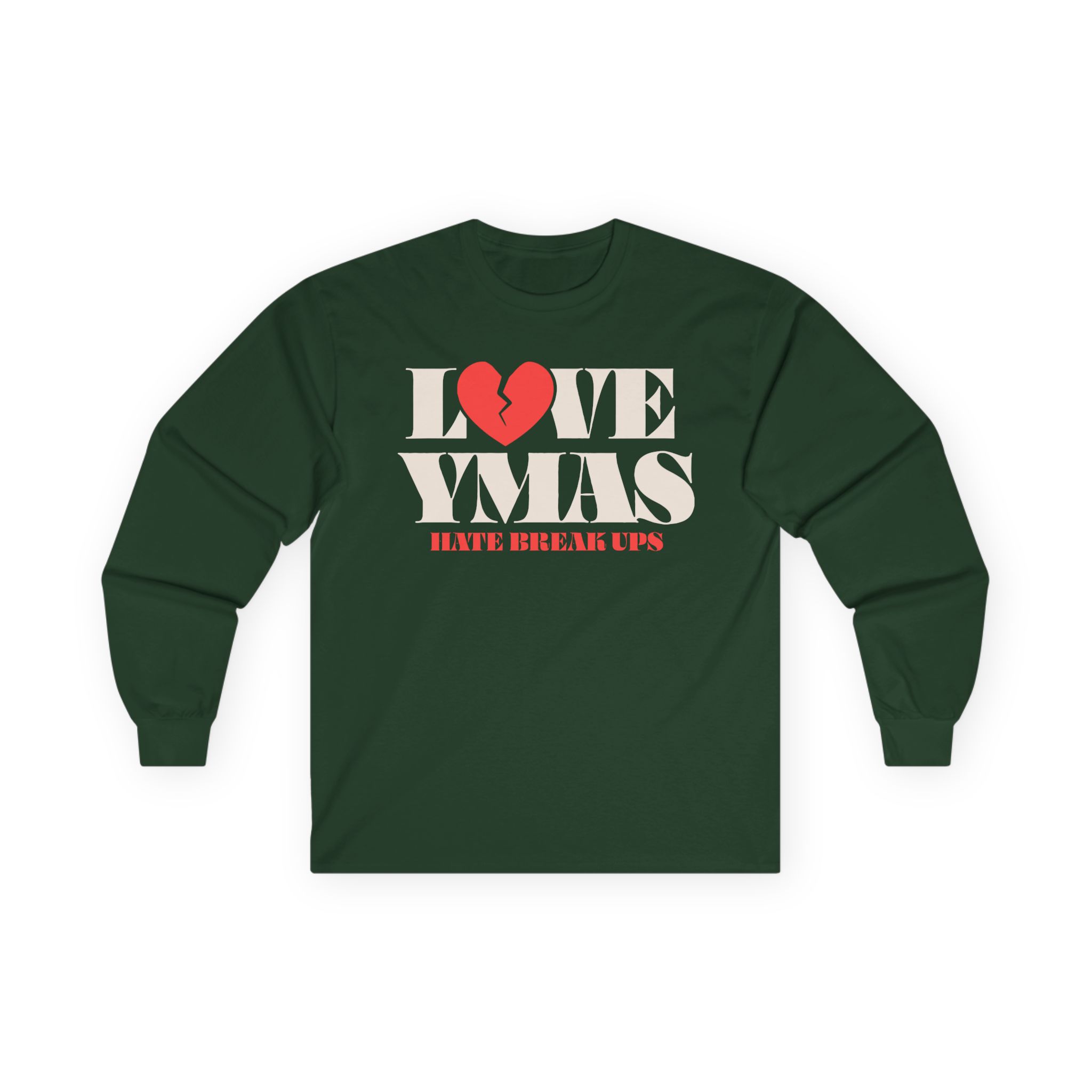 You Me at Six Love Ymas, Hate Breakups Unisex Ultra Cotton Long Sleeve Tee