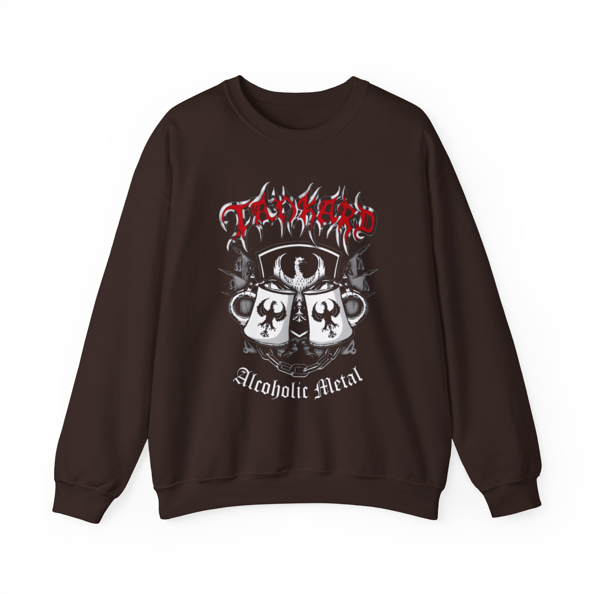 Tankard Alcoholic Metal Unisex Heavy Blendâ„¢ Crewneck Sweatshirt