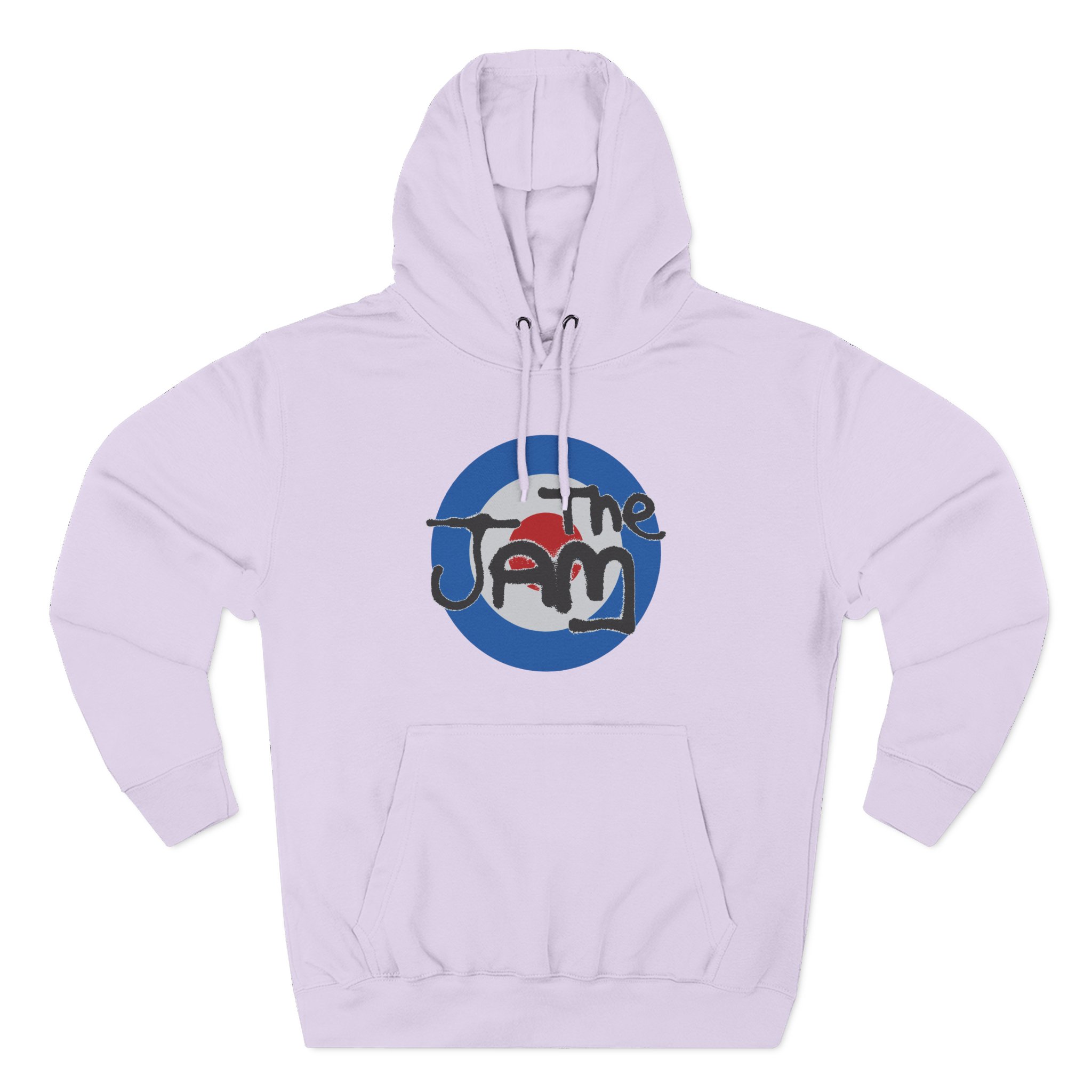 TJ Spray Target Logo Three-Panel Fleece Hoodie