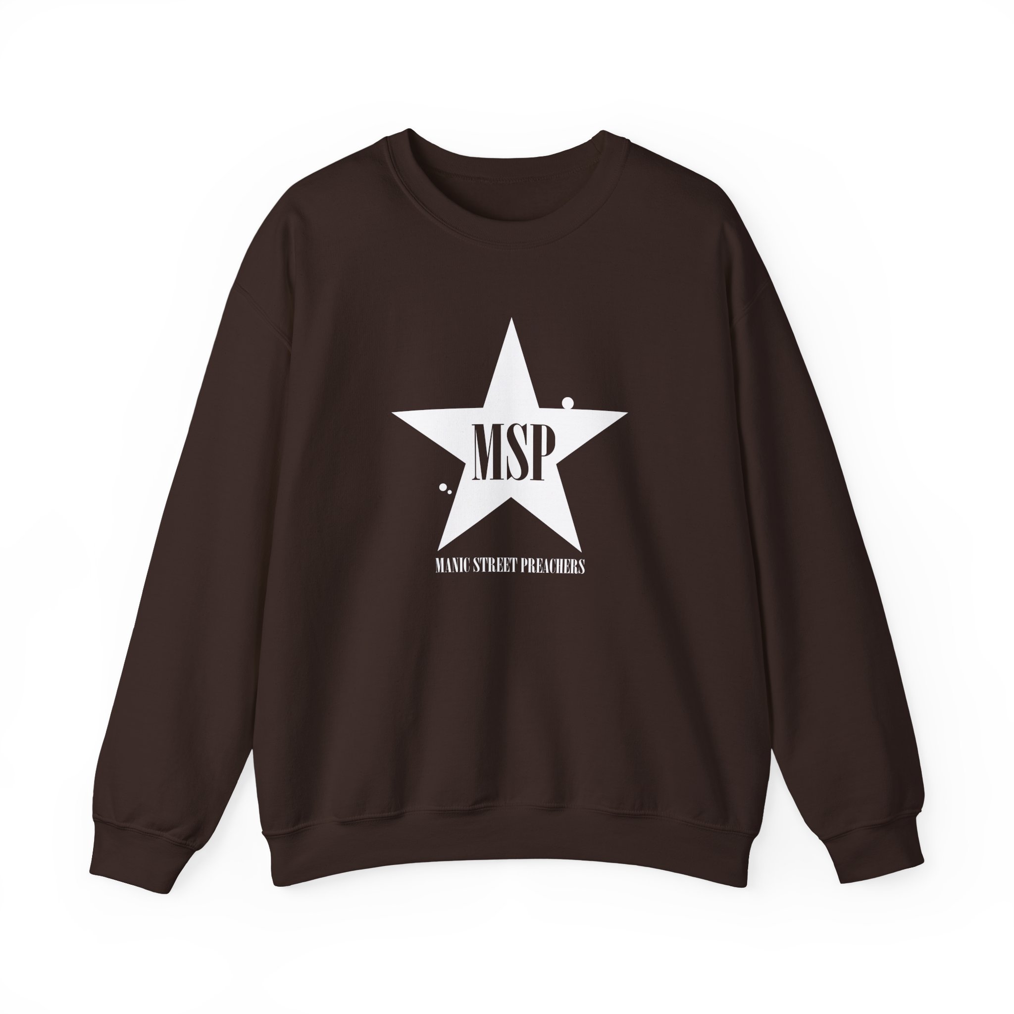 Manic Street Preachers Distressed Star Unisex Heavy Blendâ„¢ Crewneck Sweatshirt