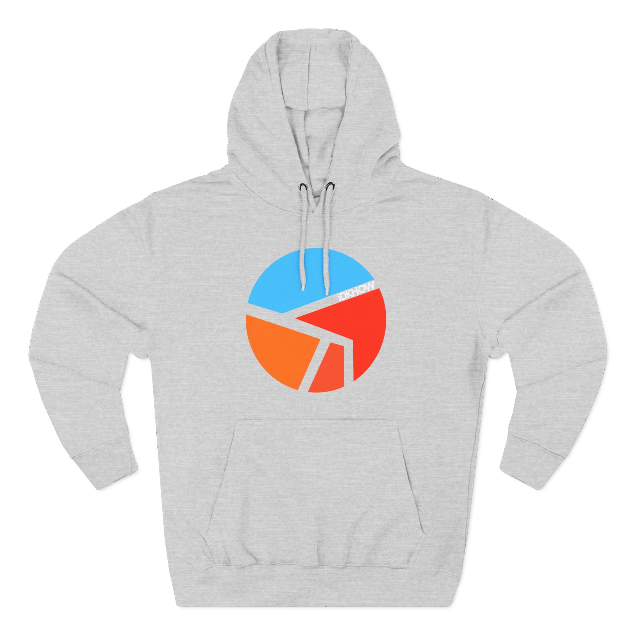 iDKHOW DRUMSKIN CIRCLE Three-Panel Fleece Hoodie