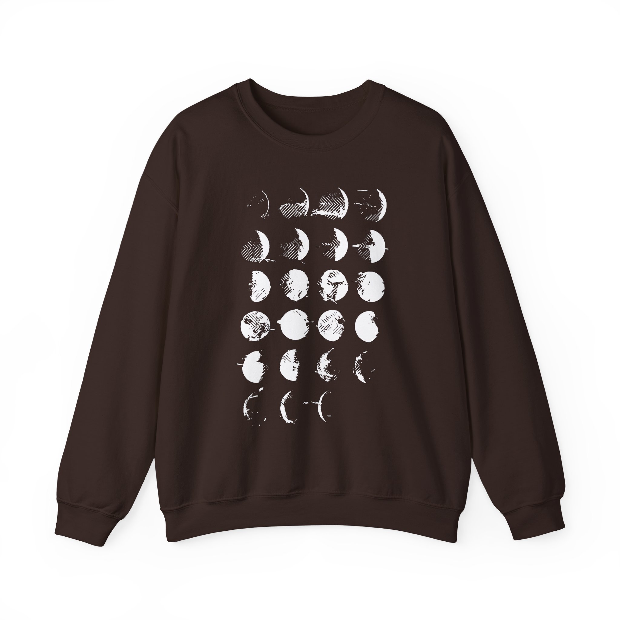 Converge Moon Phases Unisex Heavy Blendâ„¢ Crewneck Sweatshirt