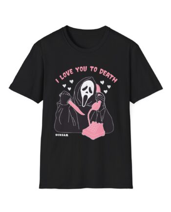 Ghostface Love You To Death Unisex Softstyle T-Shirt