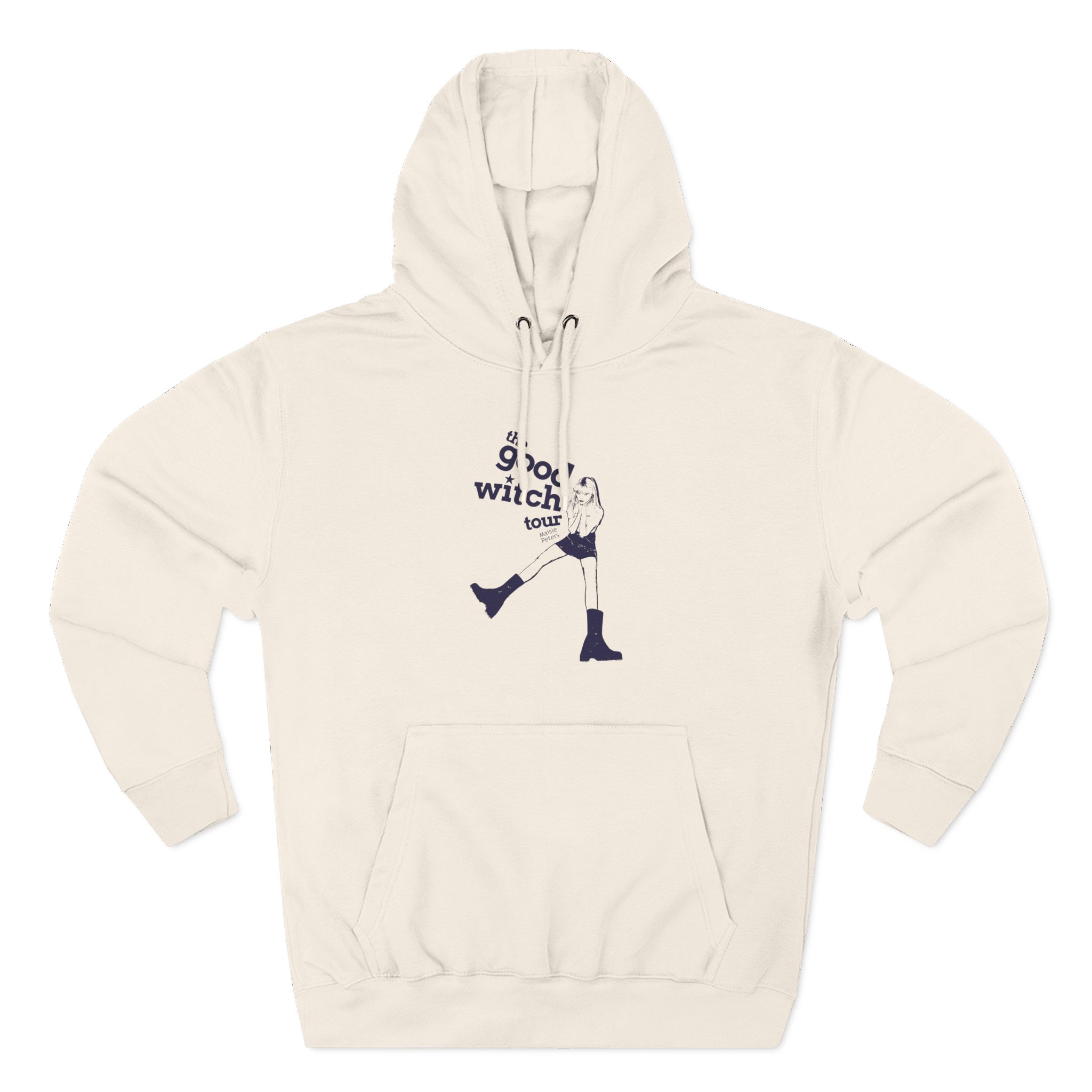 Maisie Peters the Good With Uk/eu 23/24 Tour Three-Panel Fleece Hoodie