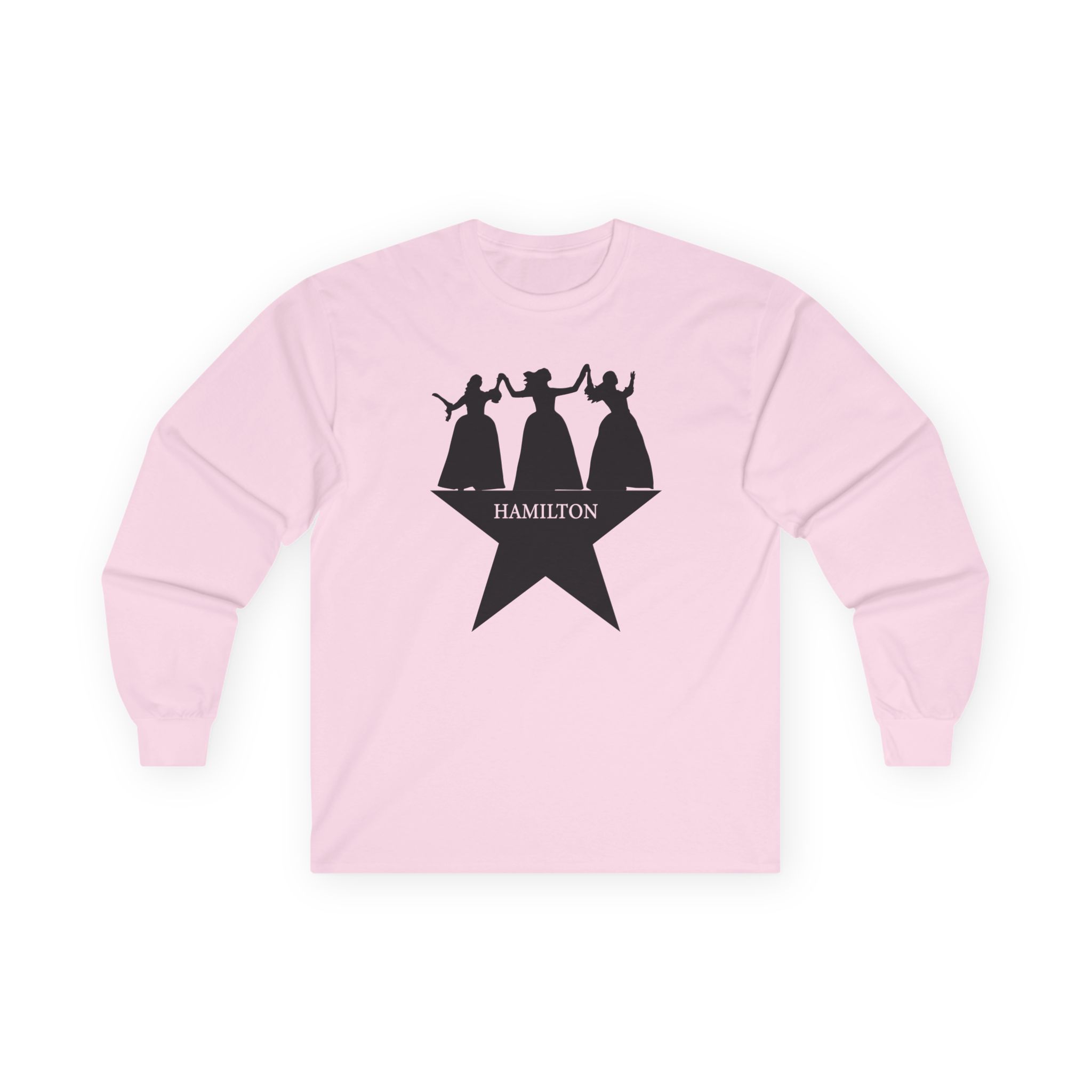 Hamilton Dancing Ladies Unisex Ultra Cotton Long Sleeve Tee