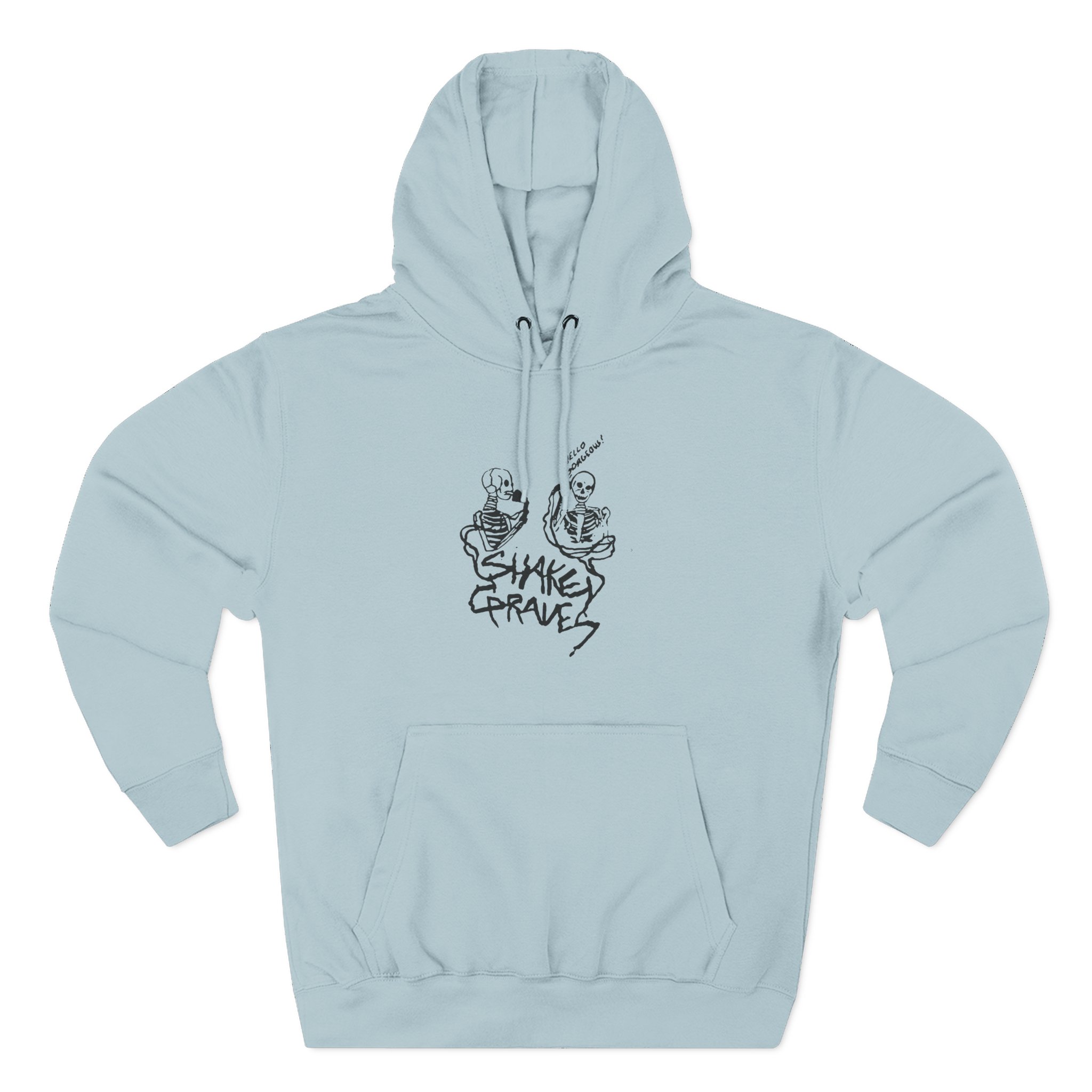 Shakey Graves Hello Gorgeous? Three-Panel Fleece Hoodie