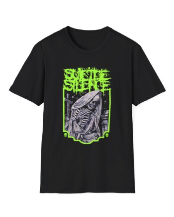 Suicide Silence Unanswered Neon Unisex Softstyle T-Shirt