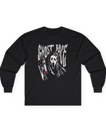 Ghostface Unisex Ultra Cotton Long Sleeve Tee