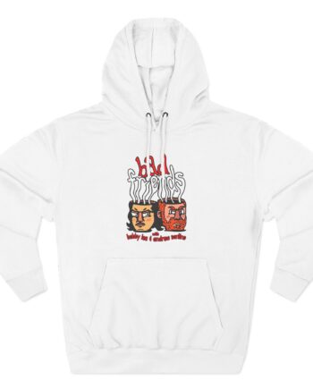 Bad Friends Mugheads Three-Panel Fleece Hoodie