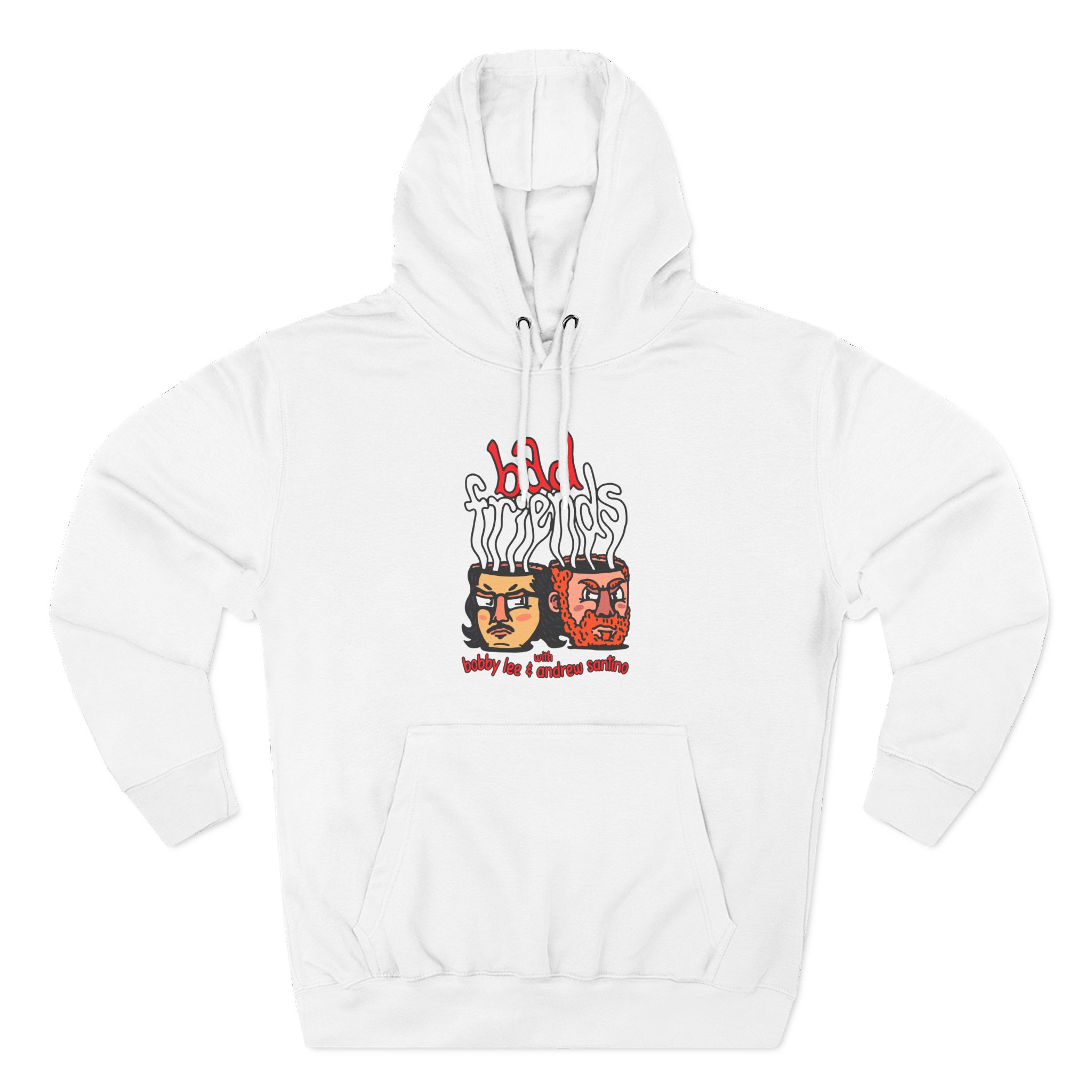Bad Friends Mugheads Three-Panel Fleece Hoodie
