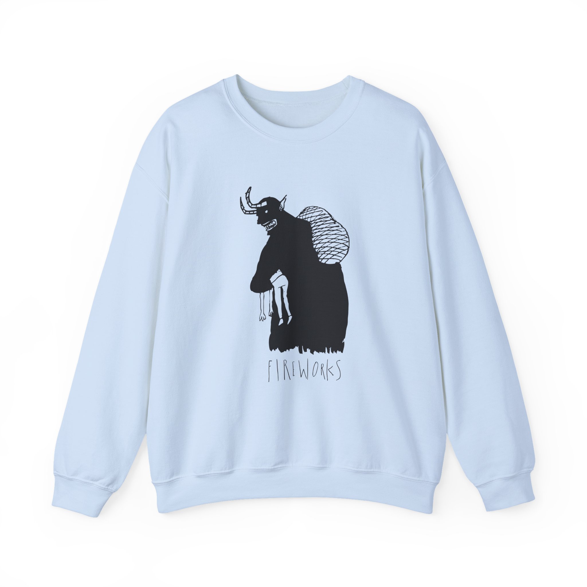 Fireworks Monster Snatch Unisex Heavy Blendâ„¢ Crewneck Sweatshirt