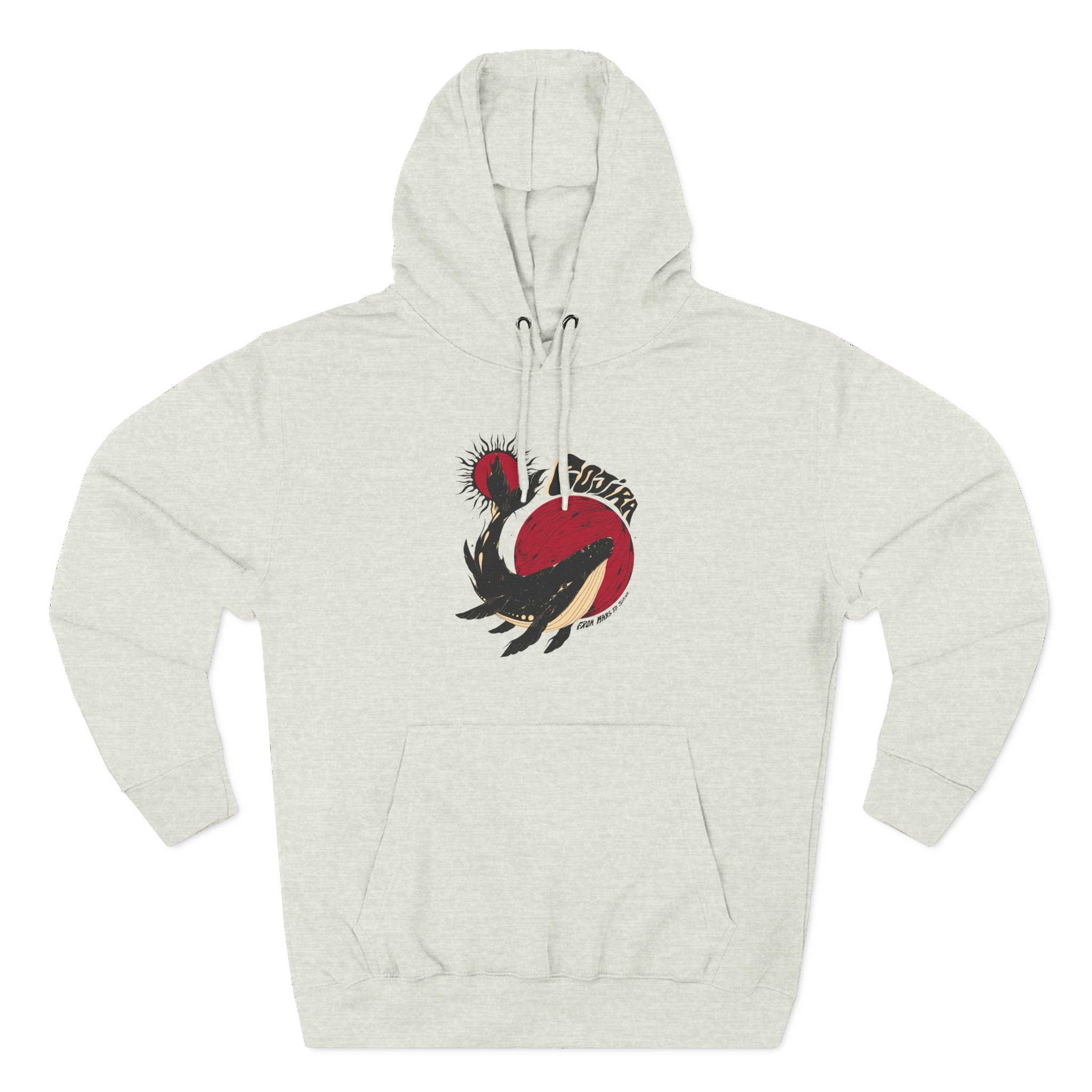 Gojira Whale Three-Panel Fleece Hoodie