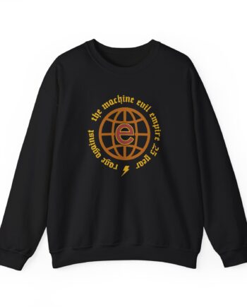 Rage Against the Machine Evil Empire Globe Unisex Heavy Blend™ Crewneck Sweatshirt