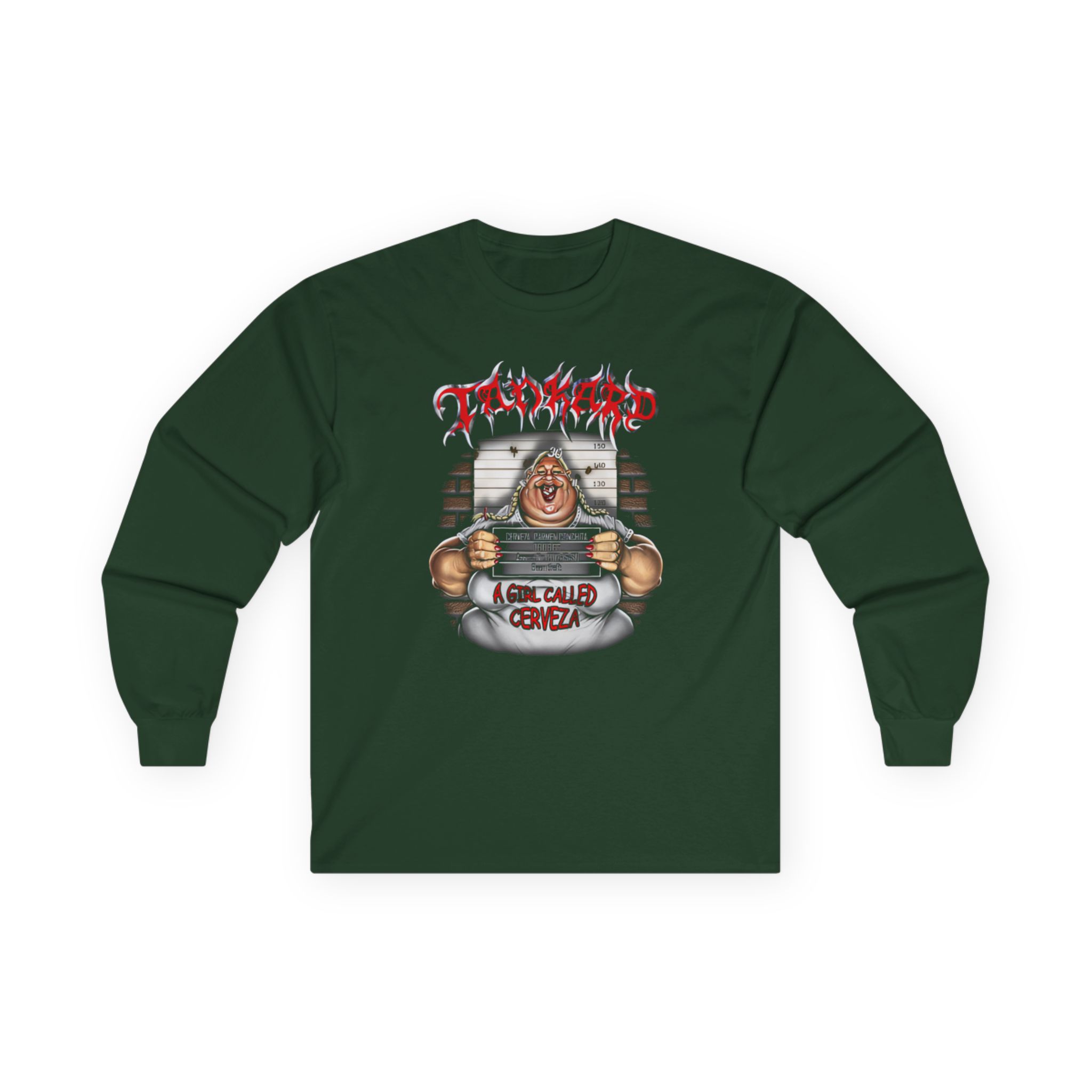 Tankard A Girl Called Cerveza Unisex Ultra Cotton Long Sleeve Tee