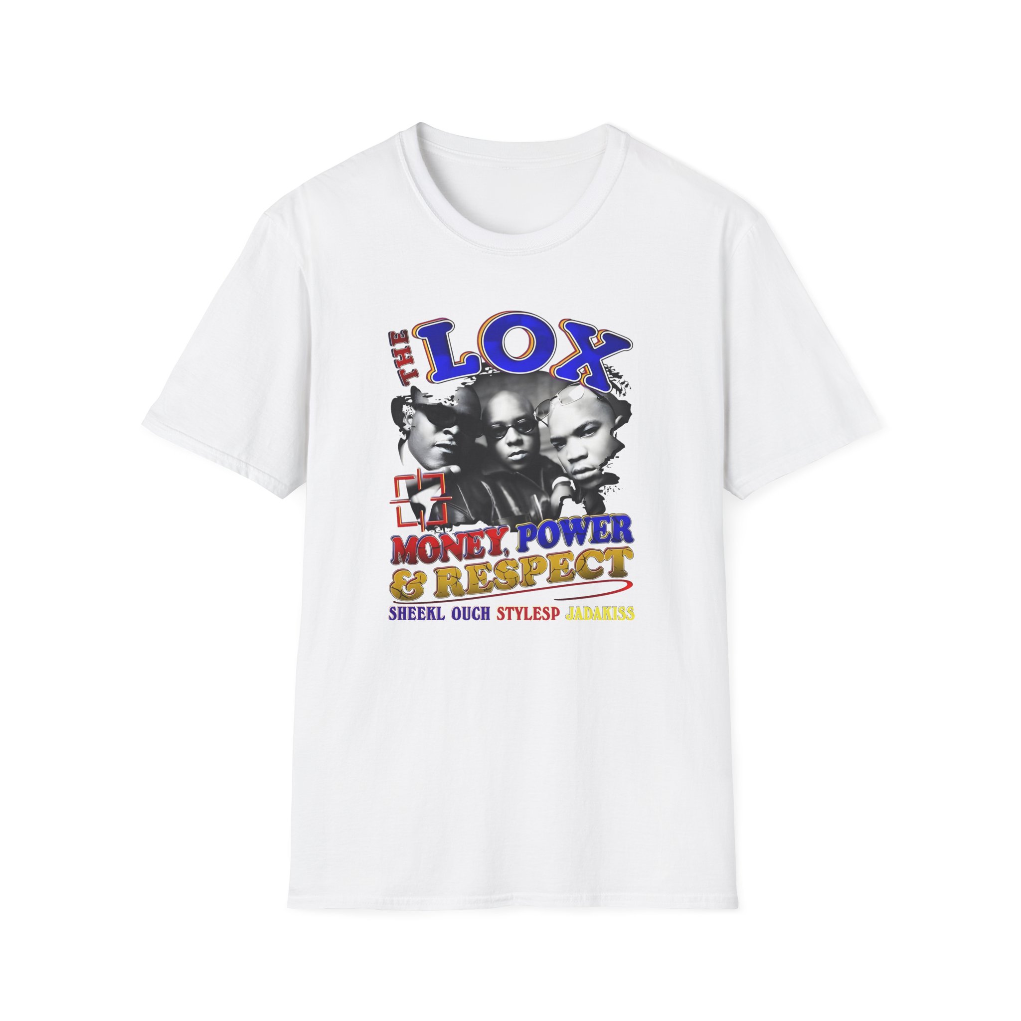 The Lox Money, Power & Respect Unisex Softstyle T-Shirt