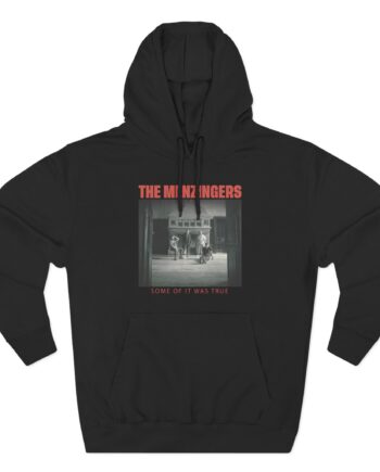 The Menzingers Tracklist Three-Panel Fleece Hoodie