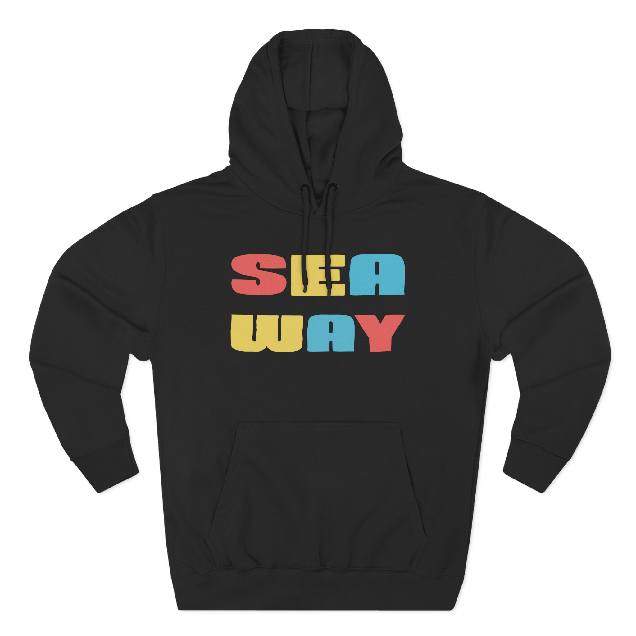 Seaway Three-Panel Fleece Hoodie
