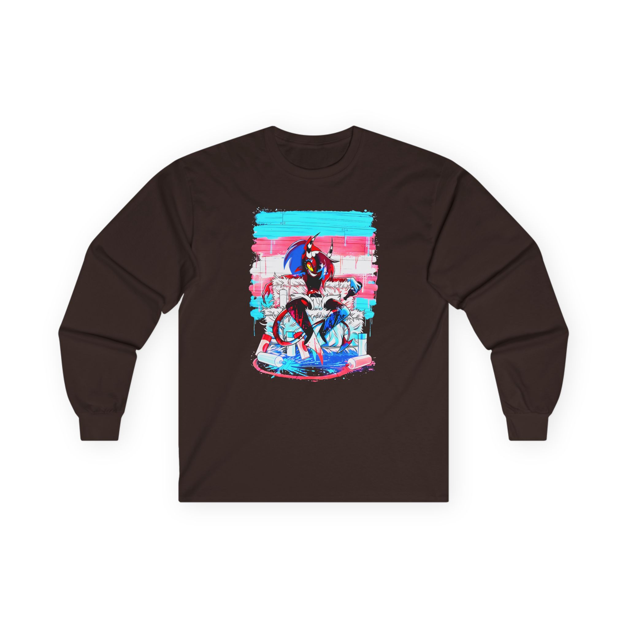 Helluva Boss Sallie May Micro Ribbed Unisex Ultra Cotton Long Sleeve Tee