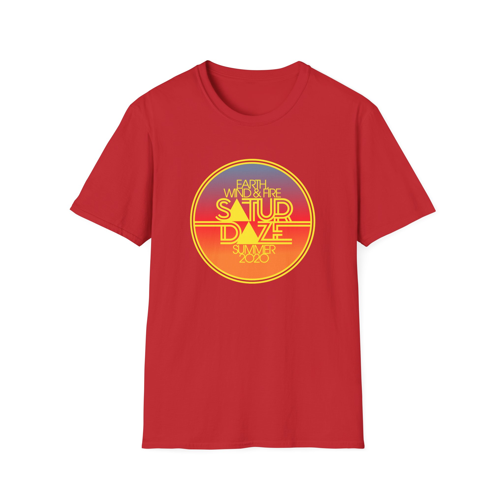 Earth Wind & Fire Saturdaze Unisex Softstyle T-Shirt