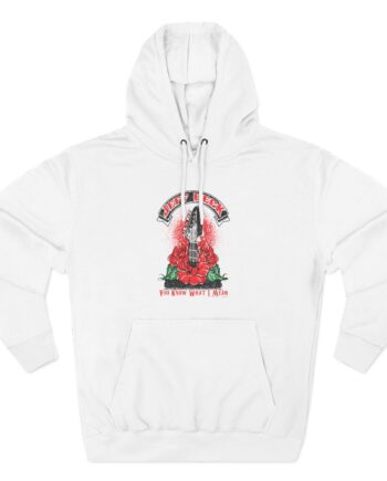 Jeff Beck You Know What I Mean Three-Panel Fleece Hoodie