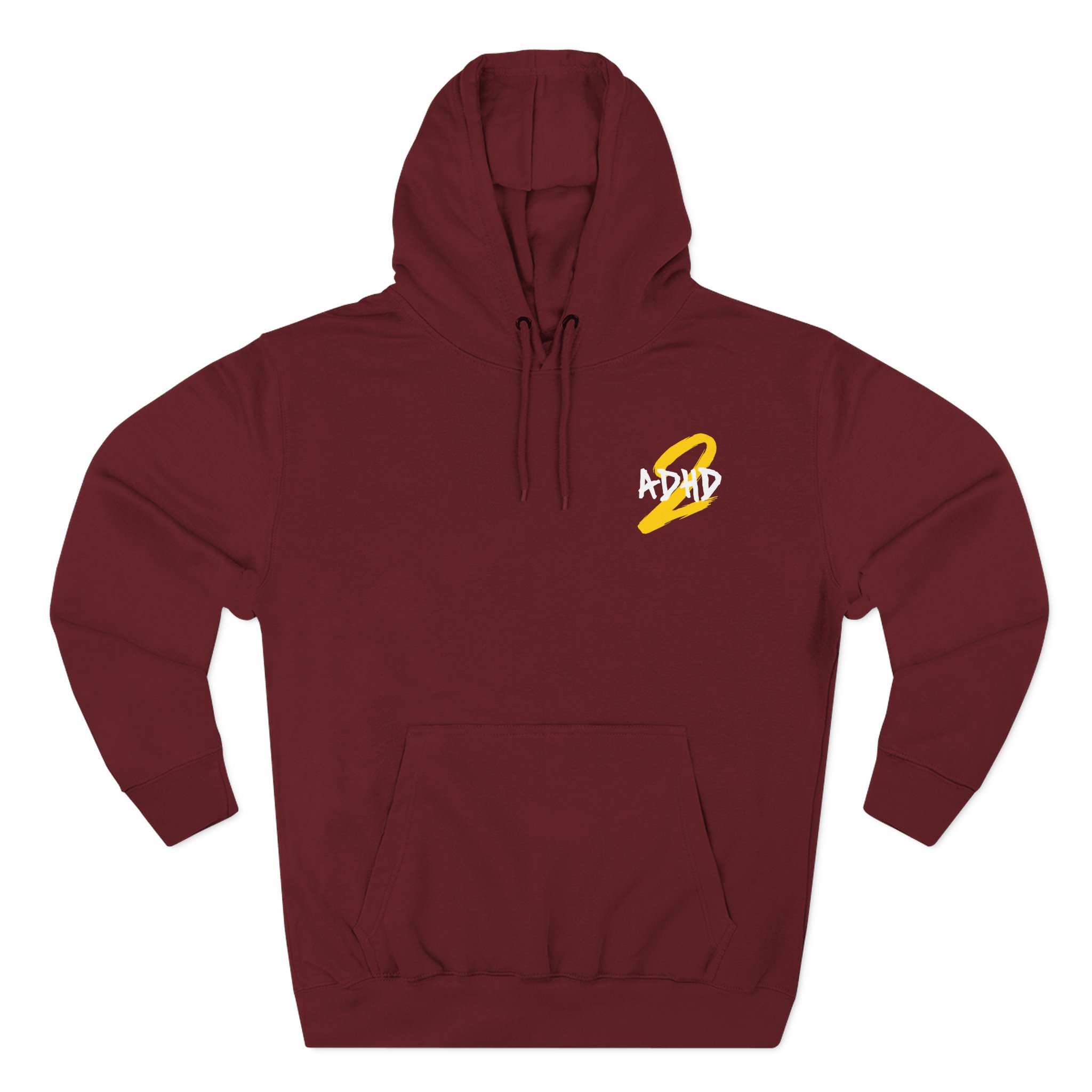 Joyner Adhd2 Logo Three-Panel Fleece Hoodie