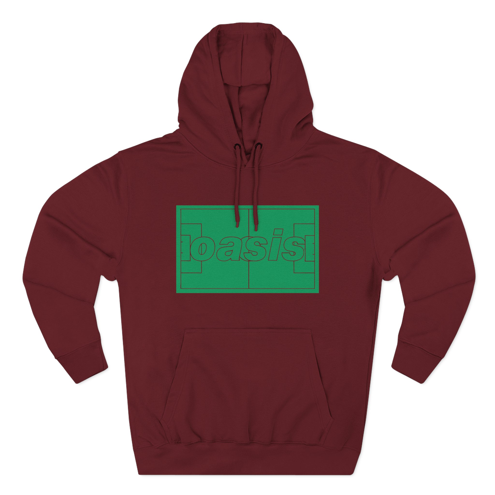 Oasis Logo Pitch Three-Panel Fleece Hoodie
