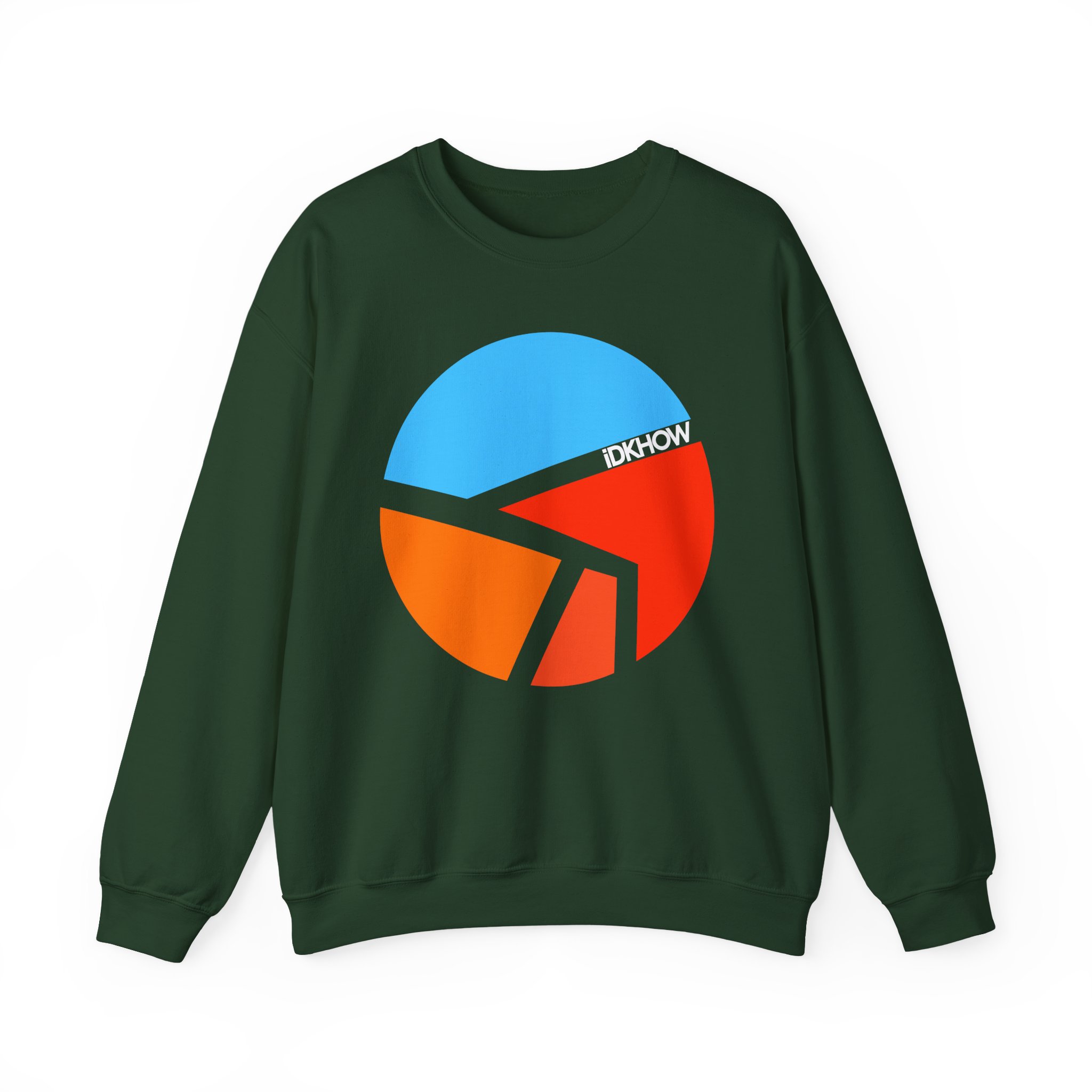 iDKHOW DRUMSKIN CIRCLE Unisex Heavy Blendâ„¢ Crewneck Sweatshirt